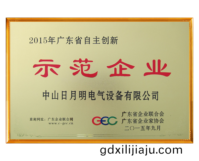 廣東省自主創新示範企業